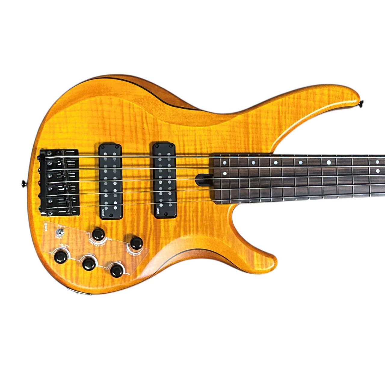 Yamaha TRBX605 Amber w/ Rosewood COSMETIC FLAWS B-STOCK 8.7 LBS
