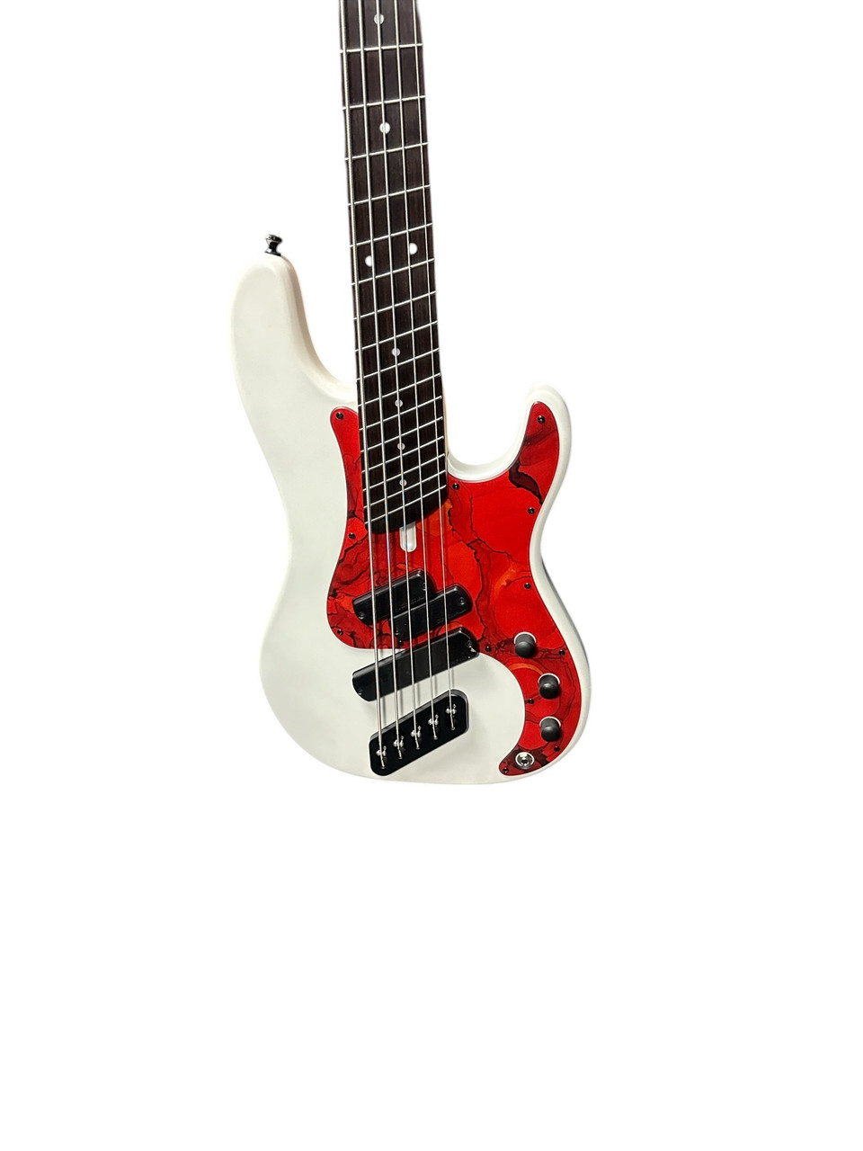 Dingwall SP1 5 (5) Ducati White w/Rosewood B-STOCK With COSMETIC