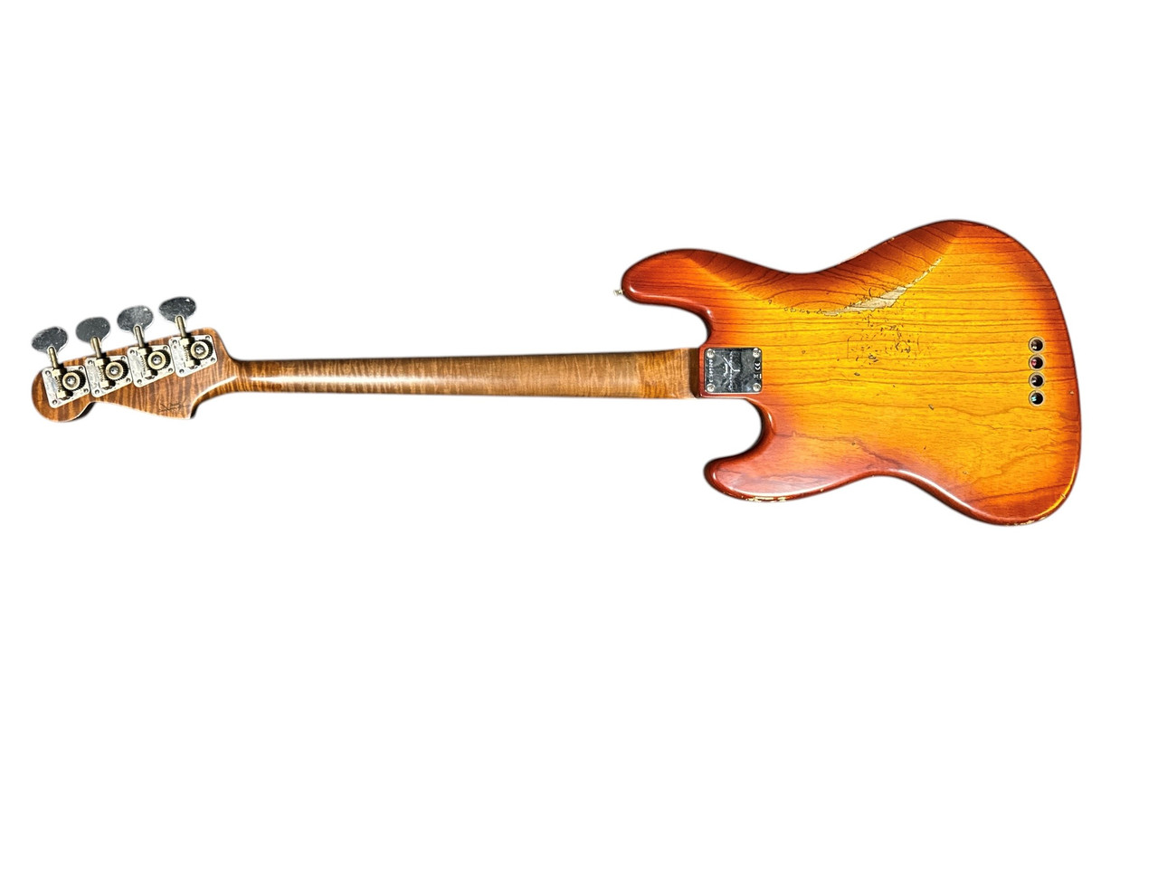 Fender Custom Shop 1964 RELIC Artisan Jazz Bass, Honeyburst Flame