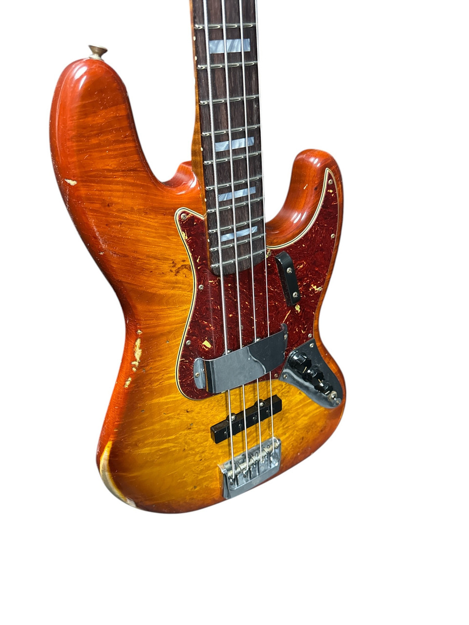 Fender Custom Shop 1964 RELIC Artisan Jazz Bass, Honeyburst Flame