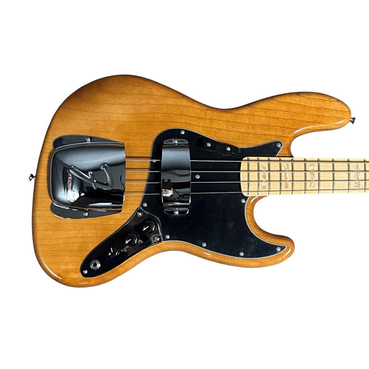 Fender custom shop製　Jazz bass Fender Custom Shop 1975 NOS Jazz Bass, Faded Walnut/Maple *On