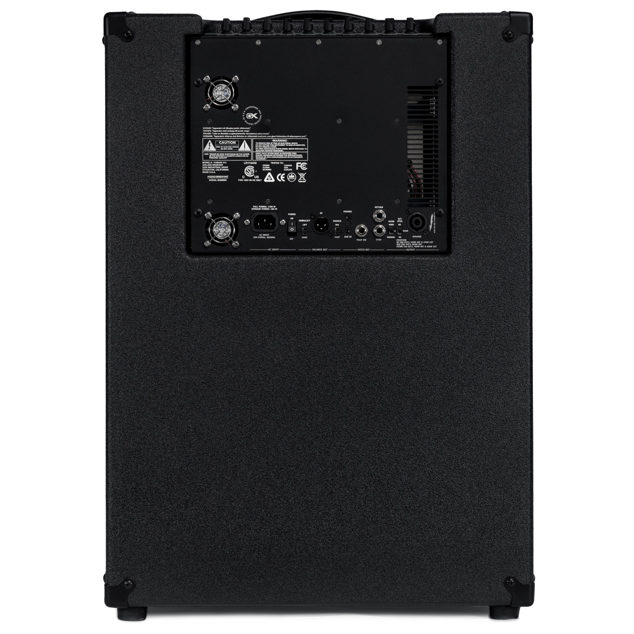 Gallien-Krueger Fusion 212 (800 Watt) Bass Combo Amp *In Stock