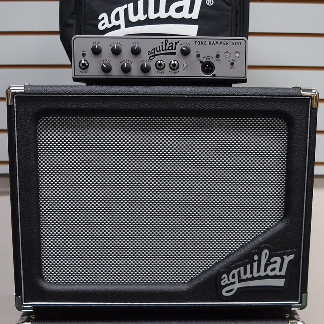 Aguilar STACK: TH-500 Amp + SL 112 Cab + Amp Carry Bag *In Stock!