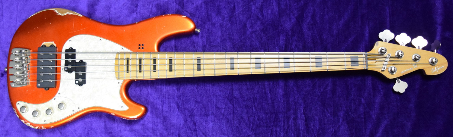 Sandberg California VM-5, Hardcore Aged Orange Metallic / Maple