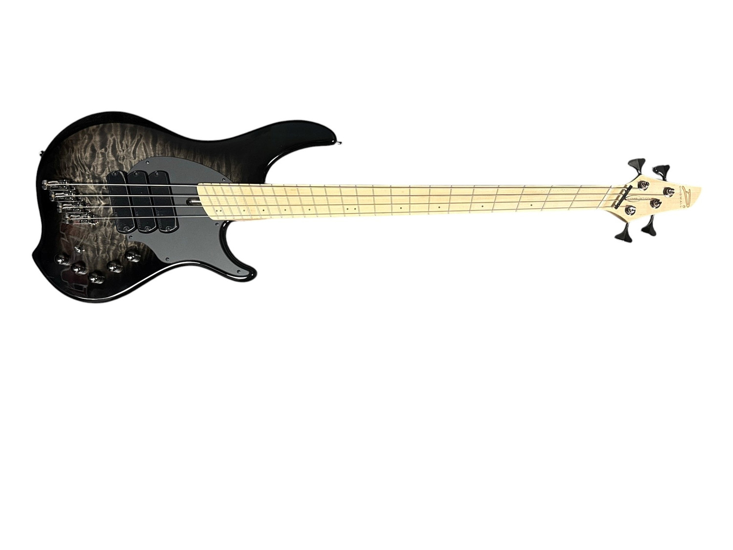 Dingwall Combustion 4-String (3 Pickup), Blackburst / Maple *In Stock!