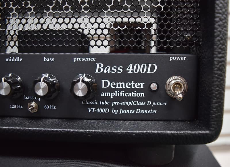 Demeter VTB-400D Amp in Tolex-Covered Wood Case *In Stock! - Bass