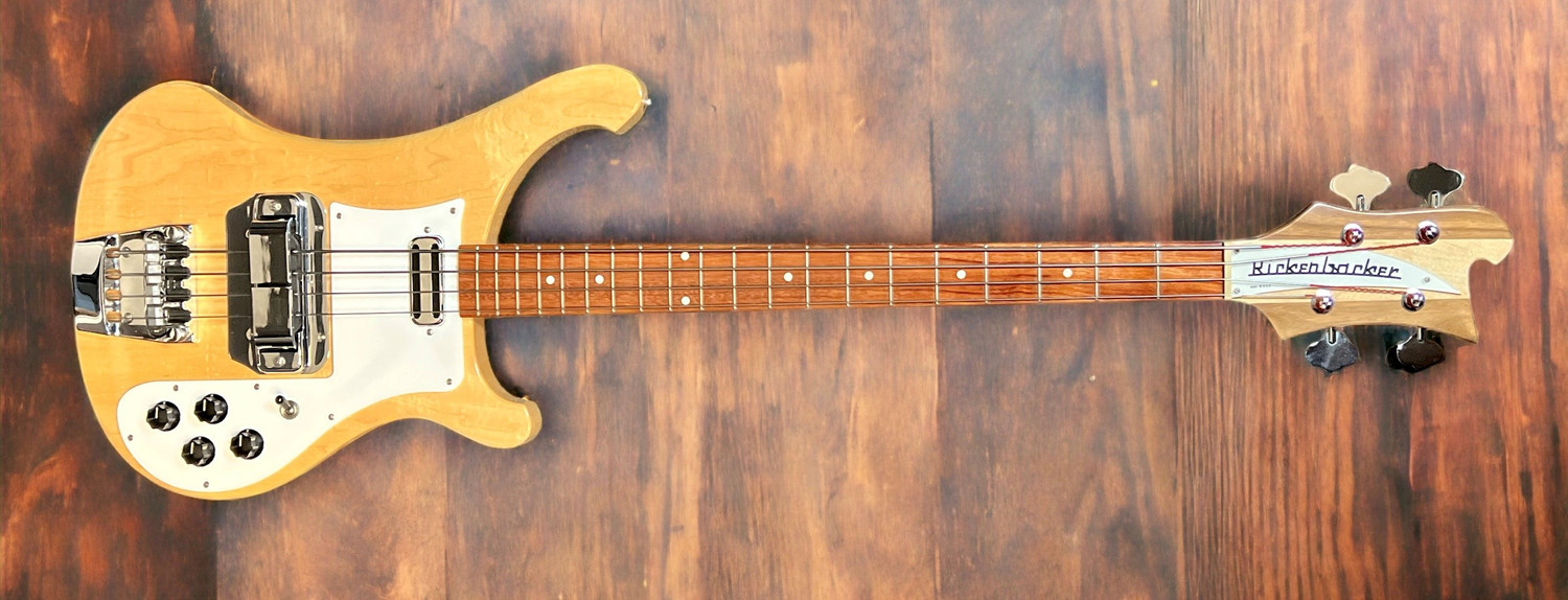 Rickenbacker 4001 V63, Mapleglo / Rosewood (2001) *Pre-Owned in