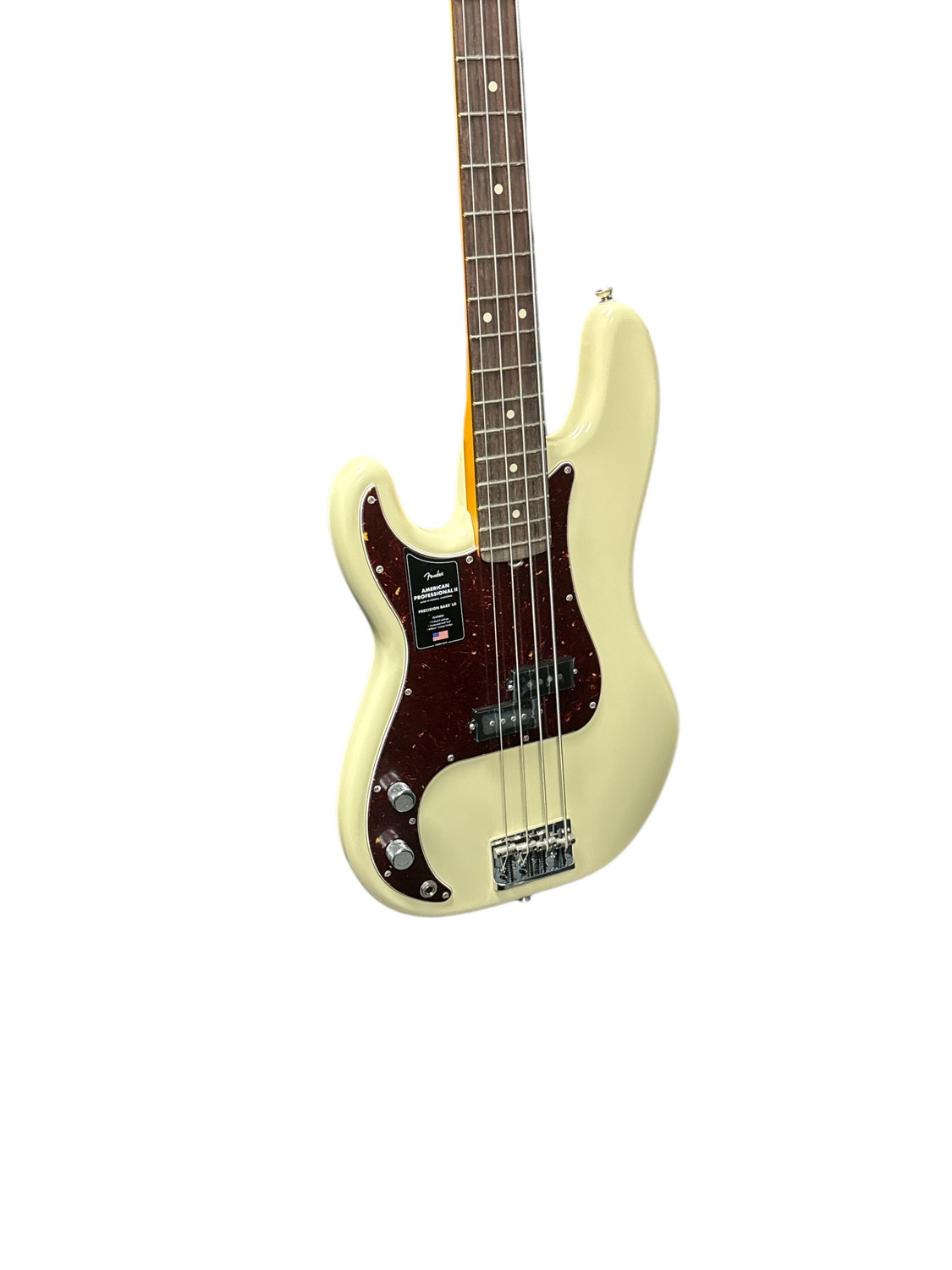 Fender American Pro II P-Bass *LEFTY*, Olympic White with Rosewood