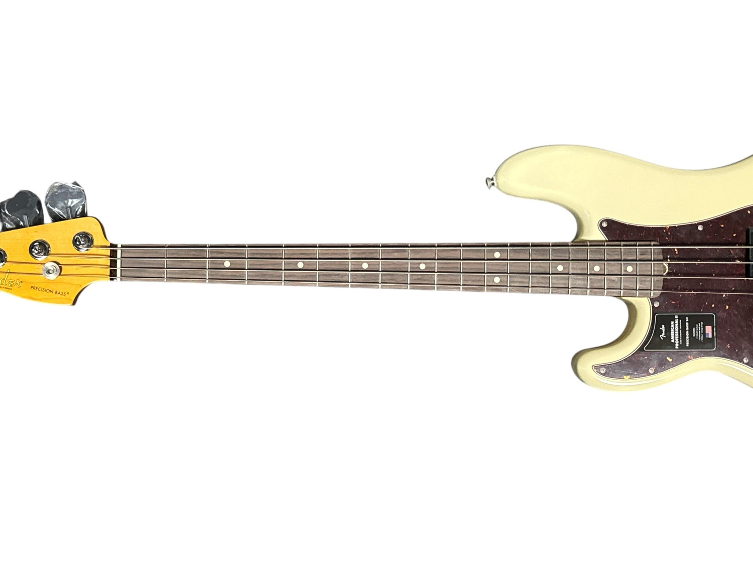 Fender American Pro II P-Bass *LEFTY*, Olympic White with Rosewood