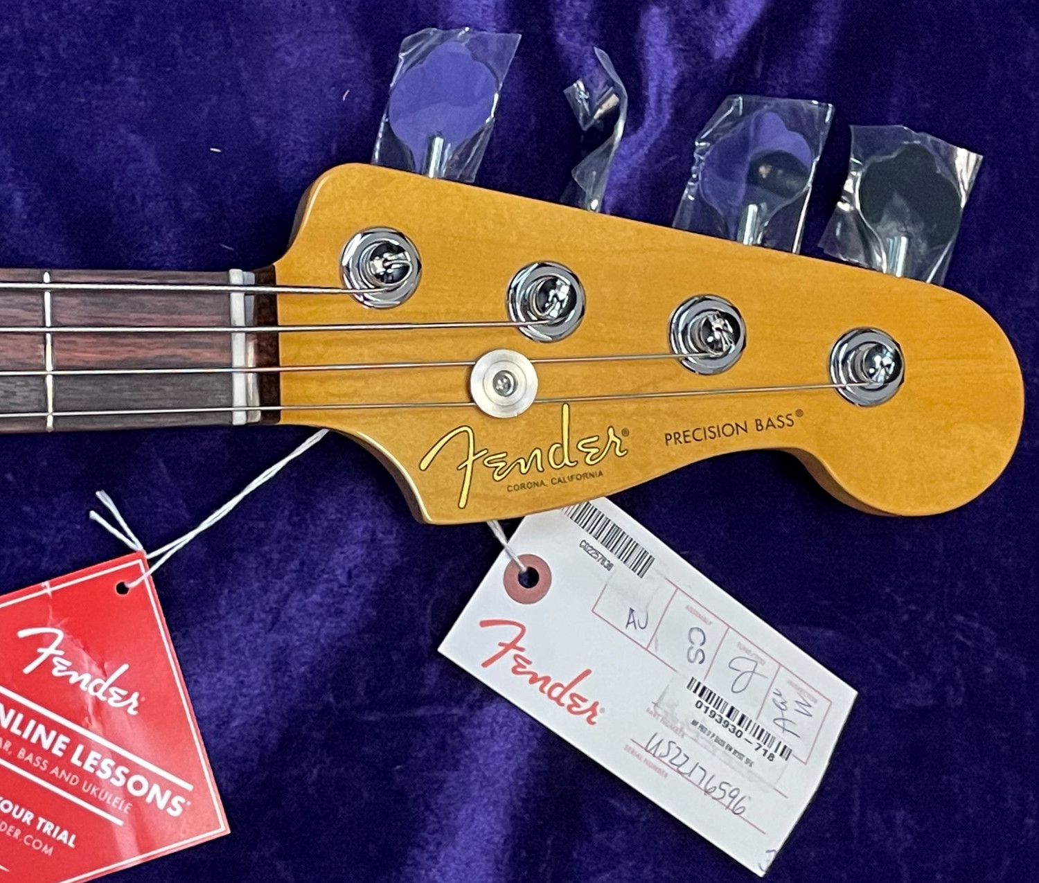 Fender AM Pro II P-Bass, Mystic Surf Green / Rosewood *IN STOCK*