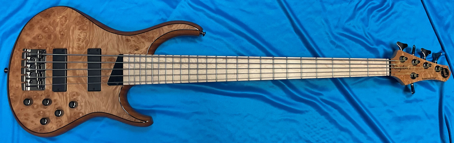 MTD Kingston Z-5 (V2), Natural Maple Burl / Maple *On Order, ETA