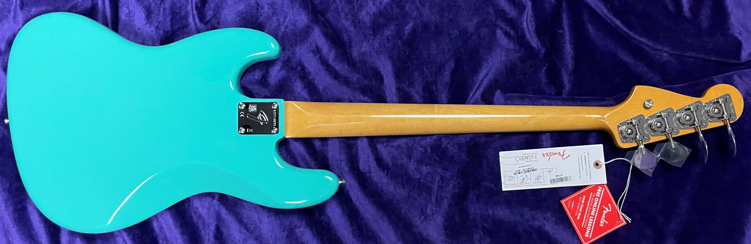 Fender American Vintage II 1966 Jazz, Seafoam Green / Rosewood *IN