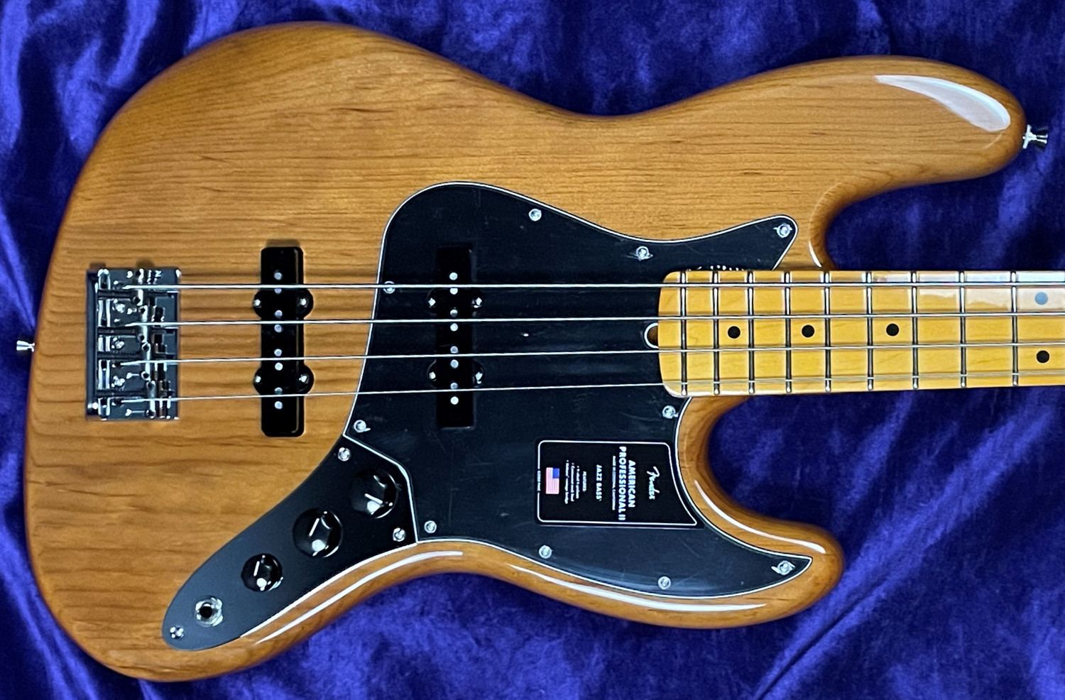 Fender AM Professional II Jazz, Roasted Pine w/ Maple *IN STOCK*