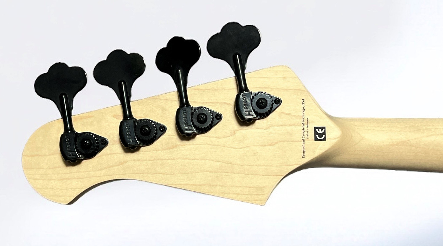 Lakland Skyline 44-64 Custom GZ, Trans Purple / Ebony / Geezer