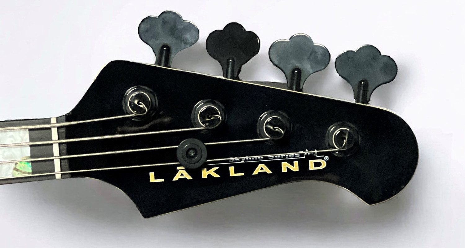 Lakland Skyline 44-64 Custom GZ, Trans Purple / Ebony / Geezer