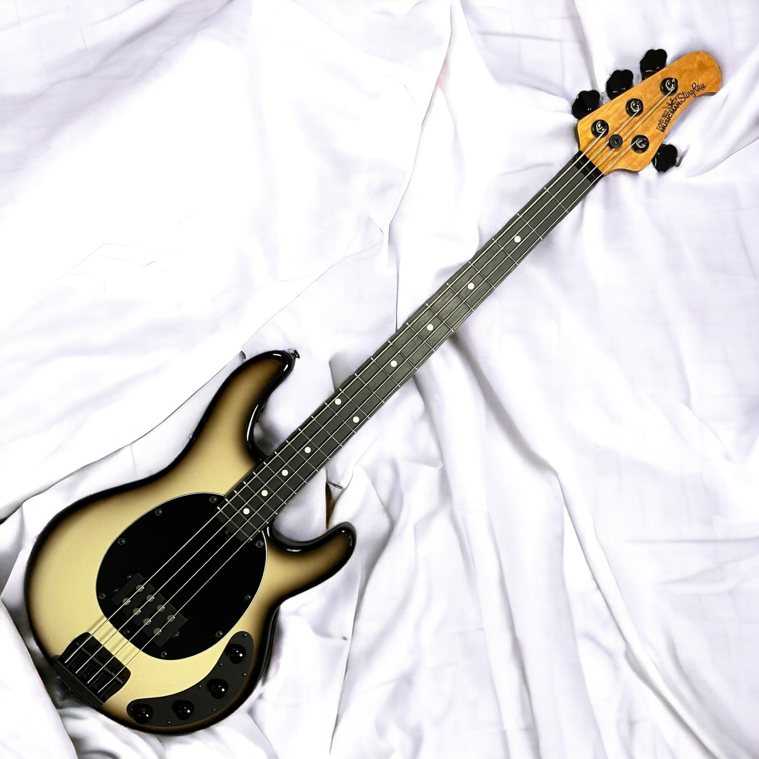 Ernie Ball Music Man StingRay 4 スティングレイ Ernie Ball Music Man StingRay 4 Special, Brulee / Ebony