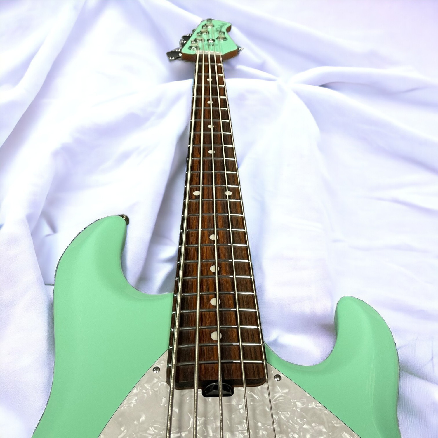 Ernie Ball Music Man StingRay 5 Special, Laguna Green / Rosewood