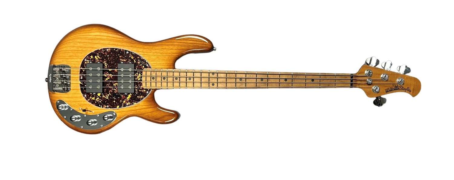 Ernie Ball Music Man Stingray 4 HH Special, Hot Honey / Roasted