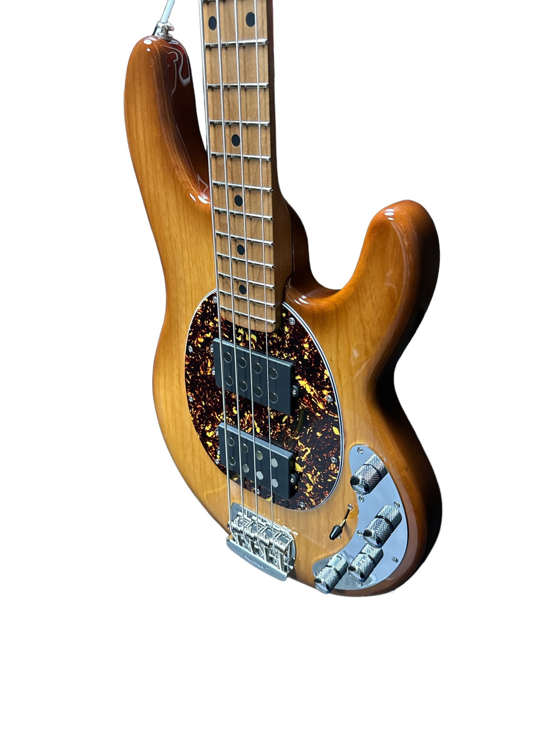 Ernie Ball Music Man Stingray 4 HH Special, Hot Honey / Roasted