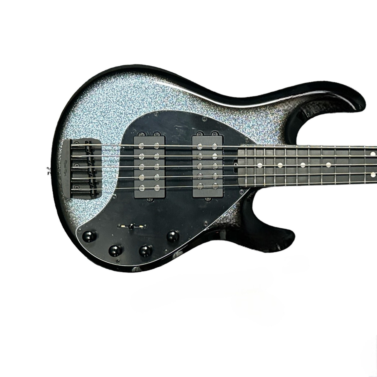 美品　Musicman Stingray5 HH USA Ernie Ball Music Man StingRay 5 HH Special, Smoked Chrome / Ebony