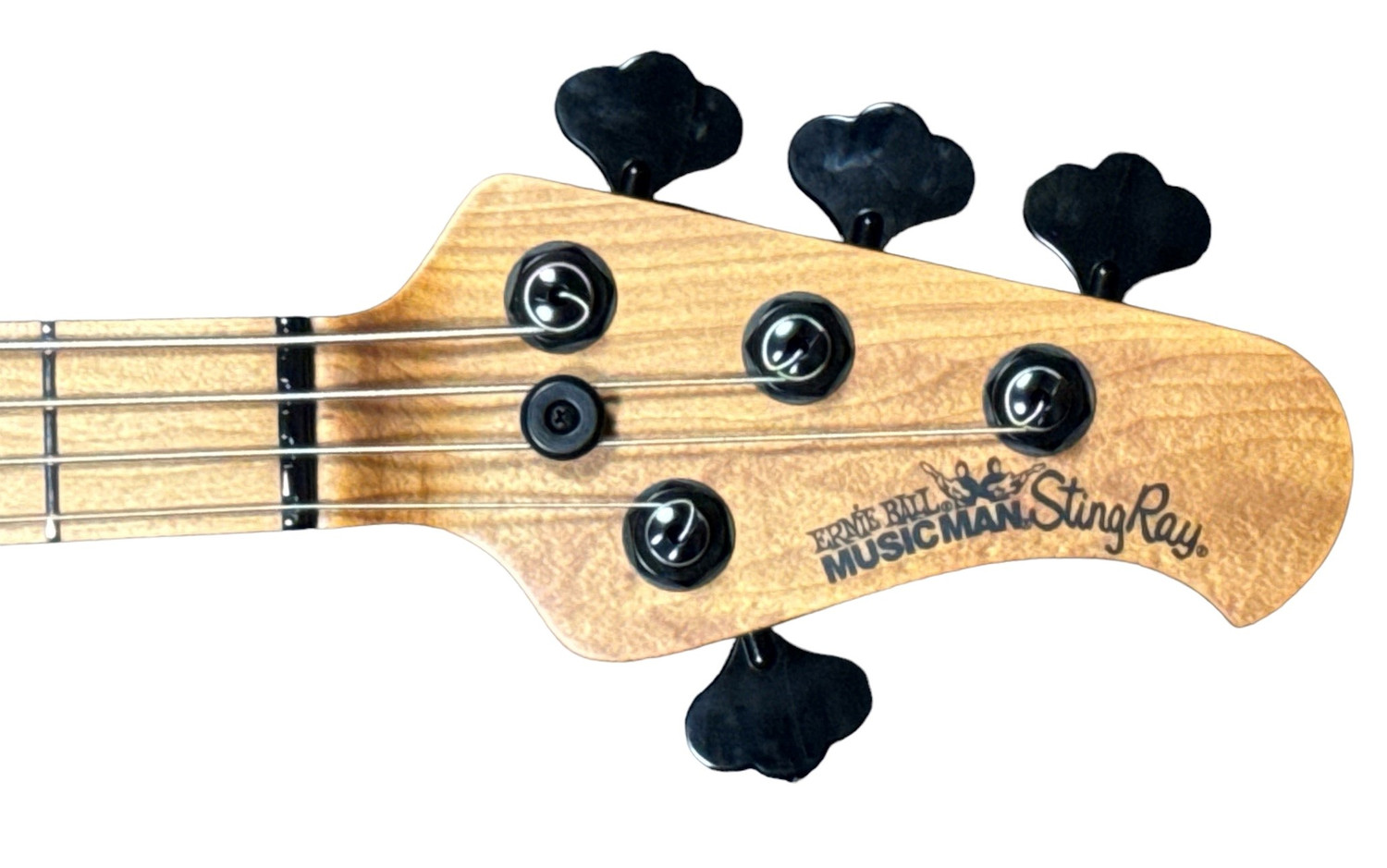 Ernie Ball Music Man StingRay 4 Special, Black Rock / Roasted