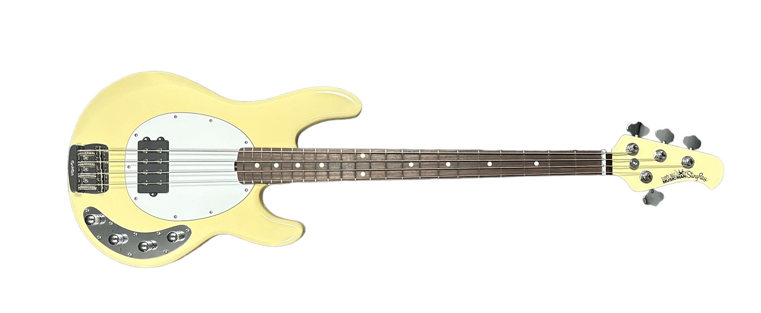Ernie Ball Music Man StingRay 4 H Special, Buttercream / Rosewood