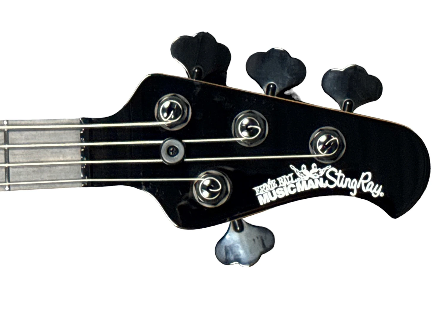 Ernie Ball Music Man StingRay 4 Special, Smoked Chrome with Ebony 