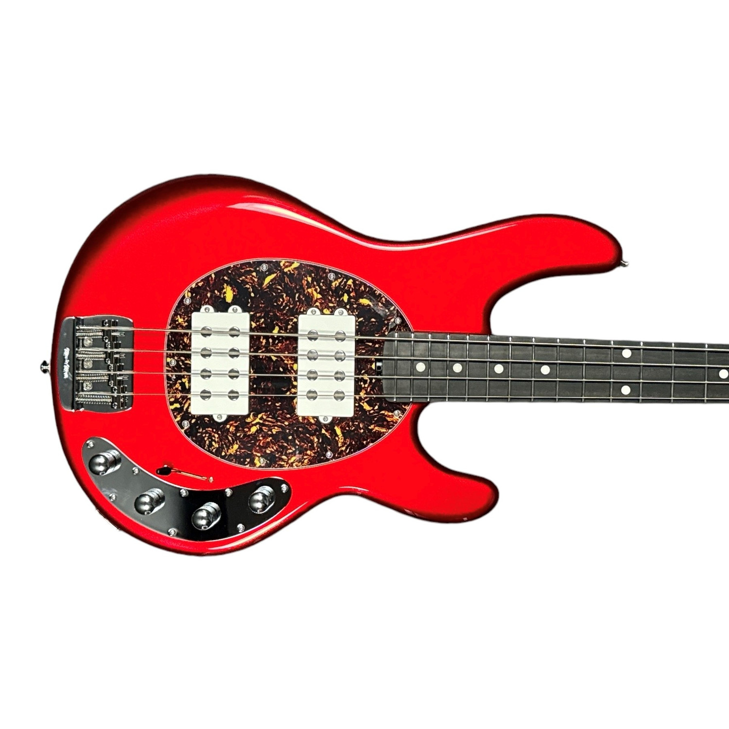 Ernie Ball Music Man StingRay 4 HH Special, Candyman / Ebony *IN