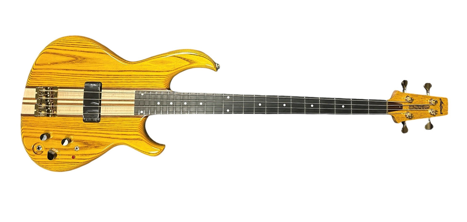 Aria Pro II SB-1000, Natural Ash (Oak Stain) with Ebony *IN STOCK 