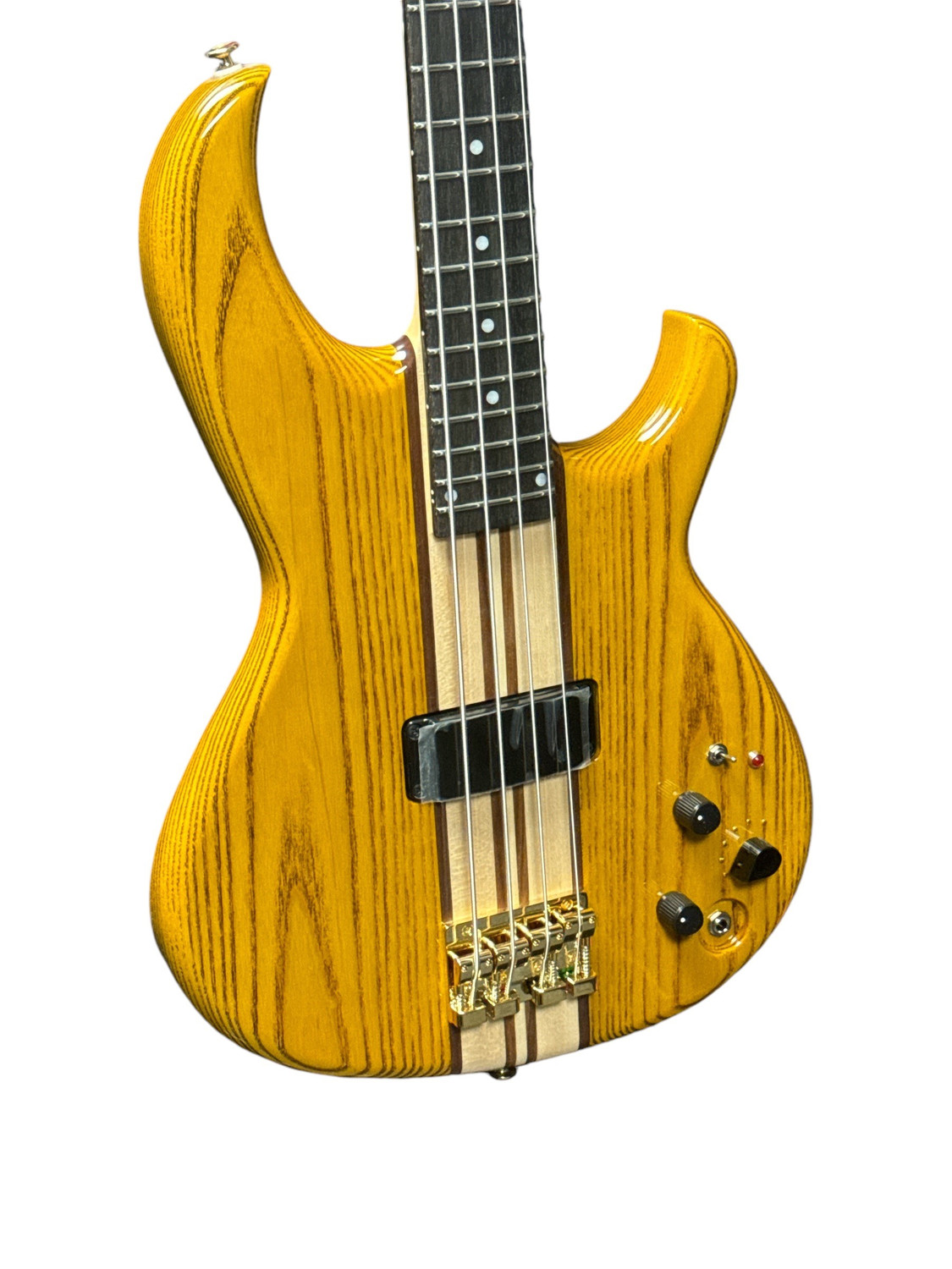 Aria Pro II SB-1000, Natural Ash (Oak Stain) with Ebony *IN STOCK