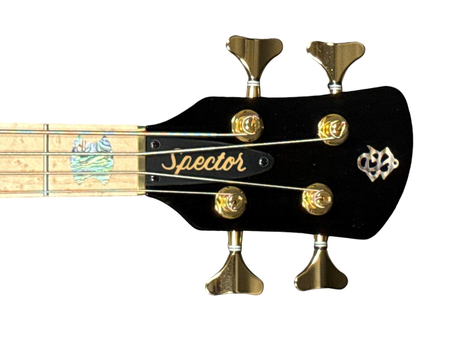 Spector USA NS-2, Super Faded Black GLOSS, Birdseye Maple, 1.5