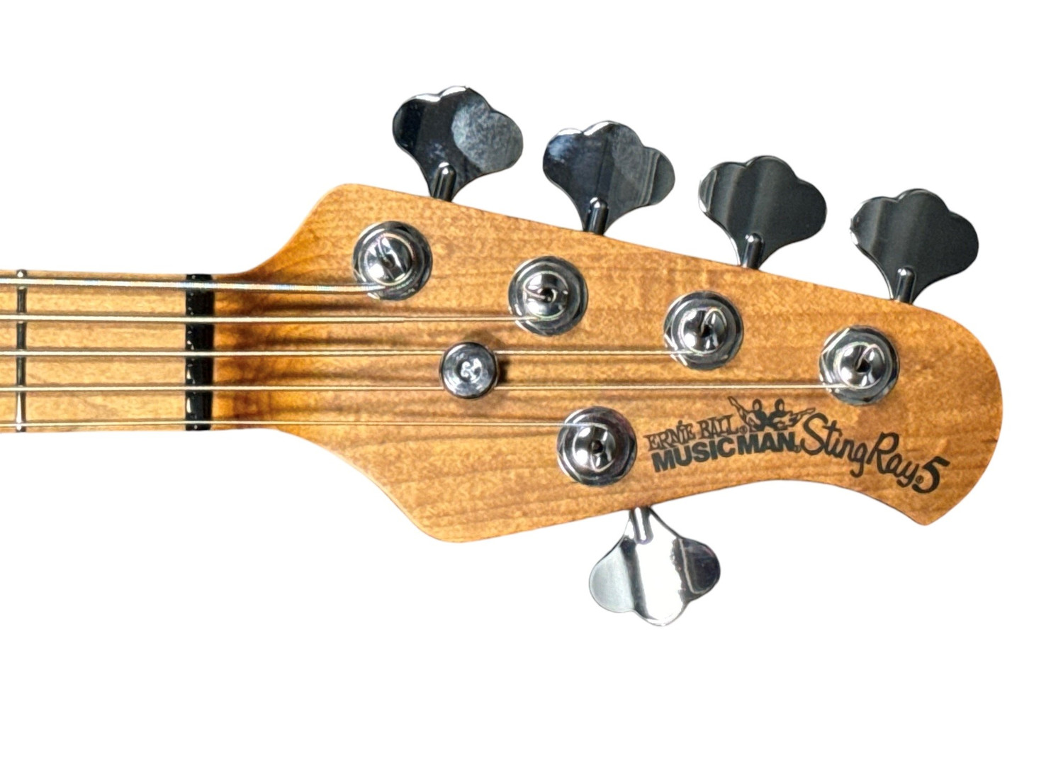 Ernie Ball Music Man StingRay 5 HH Special, Hot Honey / Roasted