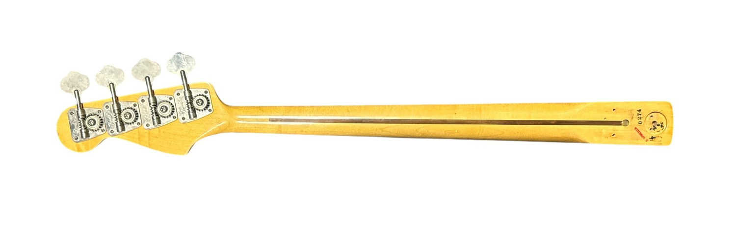 Fender 1976 Jazz Bass Neck, Maple Fingerboard, White Block Inlays