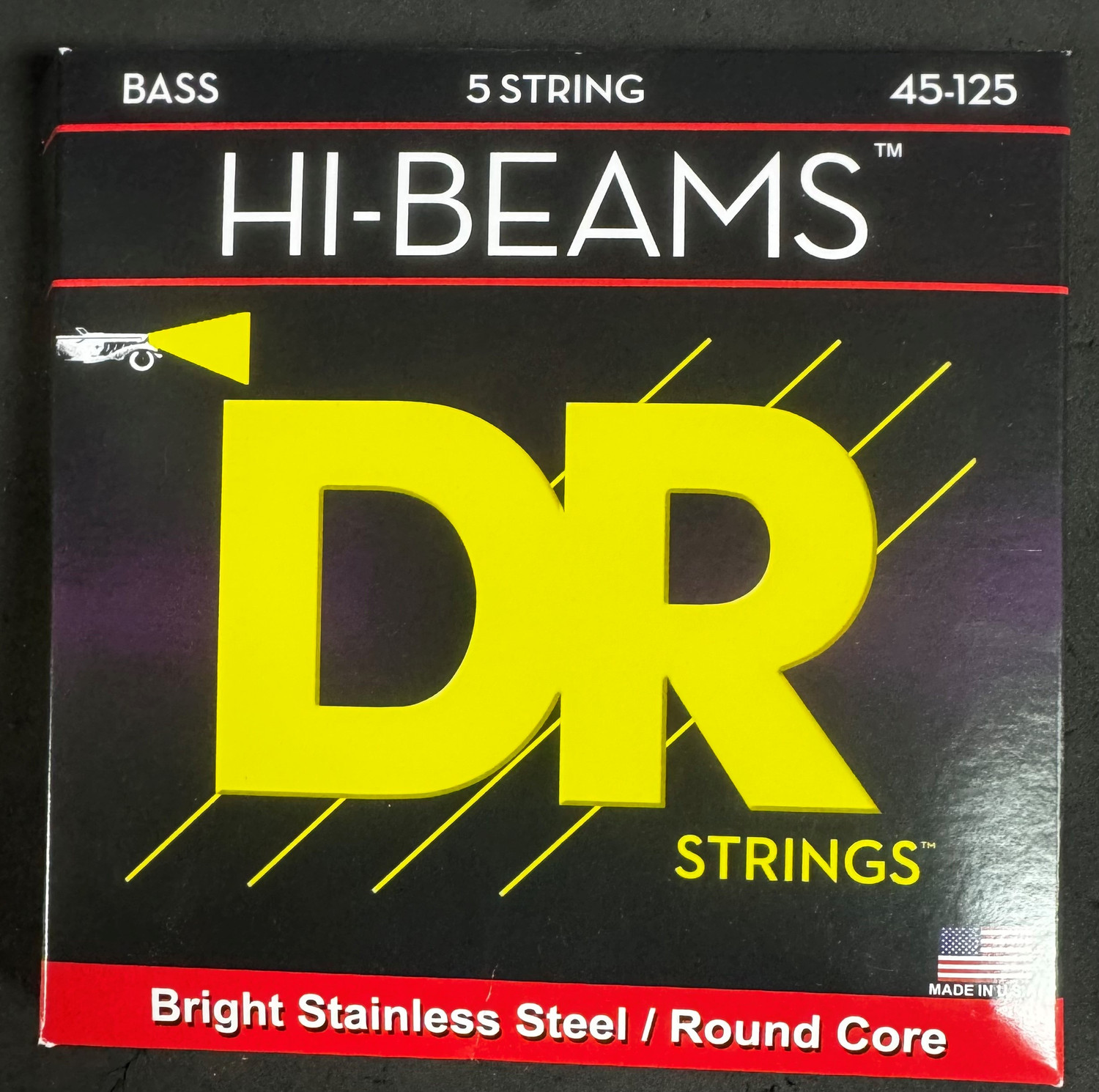 DR HI BEAM Bass Strings 5 String Set 45-125