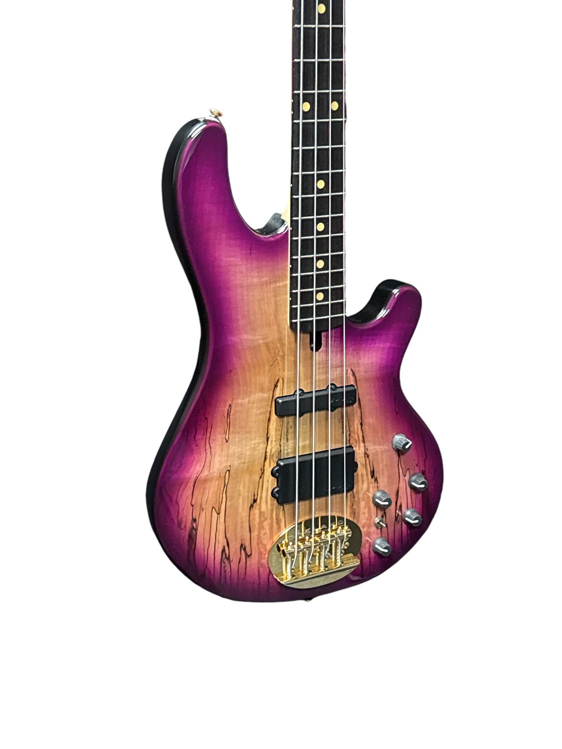 Lakland Skyline 44-02 Custom Spalted Maple w/Rosewood DEMO-FLOOR