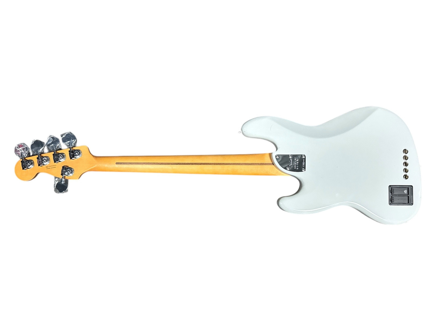 Fender American Ultra II Jazz Bass (5), Avalanche / Maple 9.7 LBS 