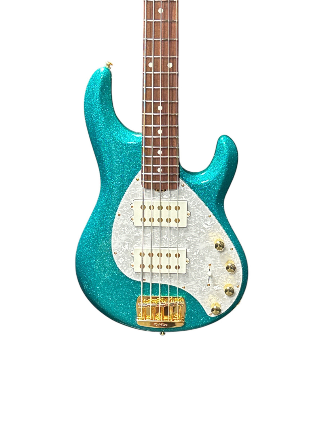 美品　Musicman Stingray5 HH USA Ernie Ball Music Man StingRay 5 HH Special, Ocean Sparkle
