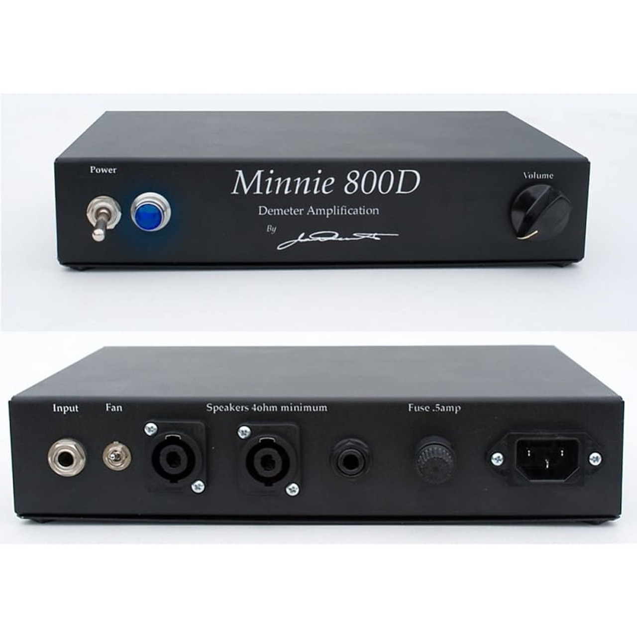 Demeter Minnie 800-D Bass Amp and RARE Minnie Tube Preamp