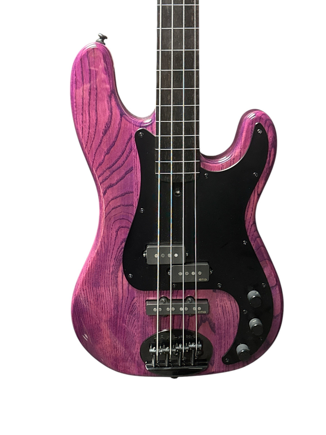 Lakland Skyline 44-64 GZ FRETLESS, Trans Purple/Lined Ebony