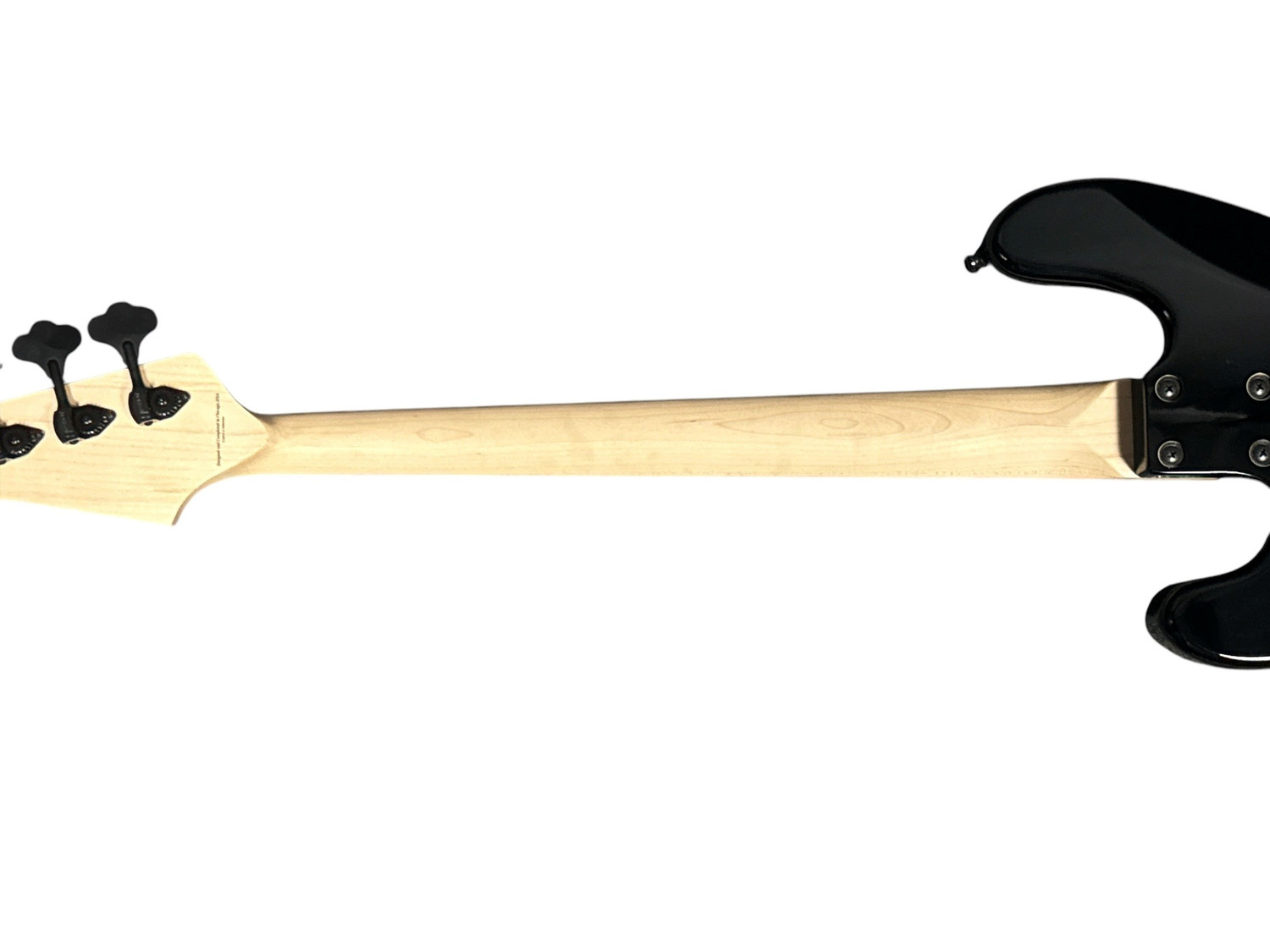 Lakland Skyline 44-64 GZ FRETLESS, Gloss Black / Lined Ebony