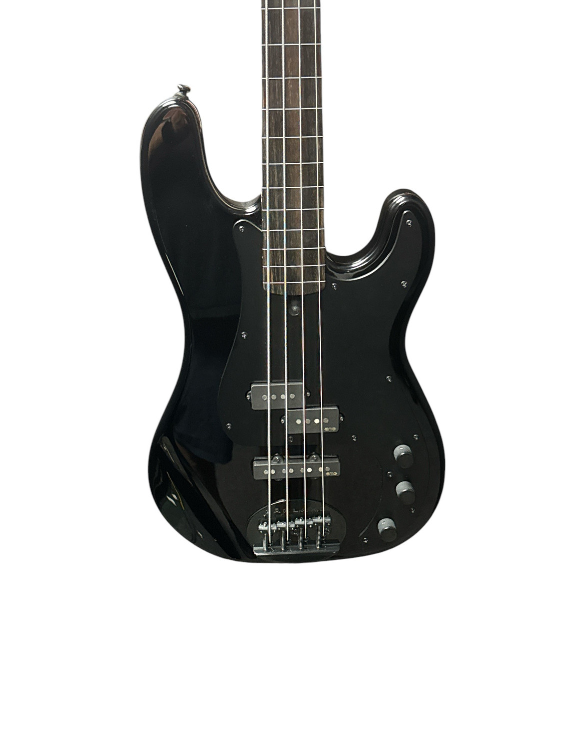 Lakland Skyline 44-64 GZ FRETLESS, Gloss Black / Lined Ebony