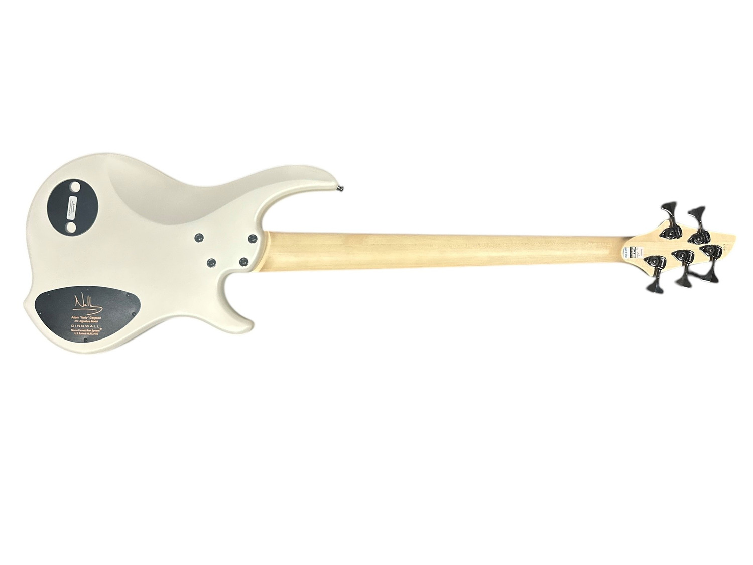 Dingwall NG3 5 *LEFTY*, Ducati Matte Pearl White / Maple *In Stock*