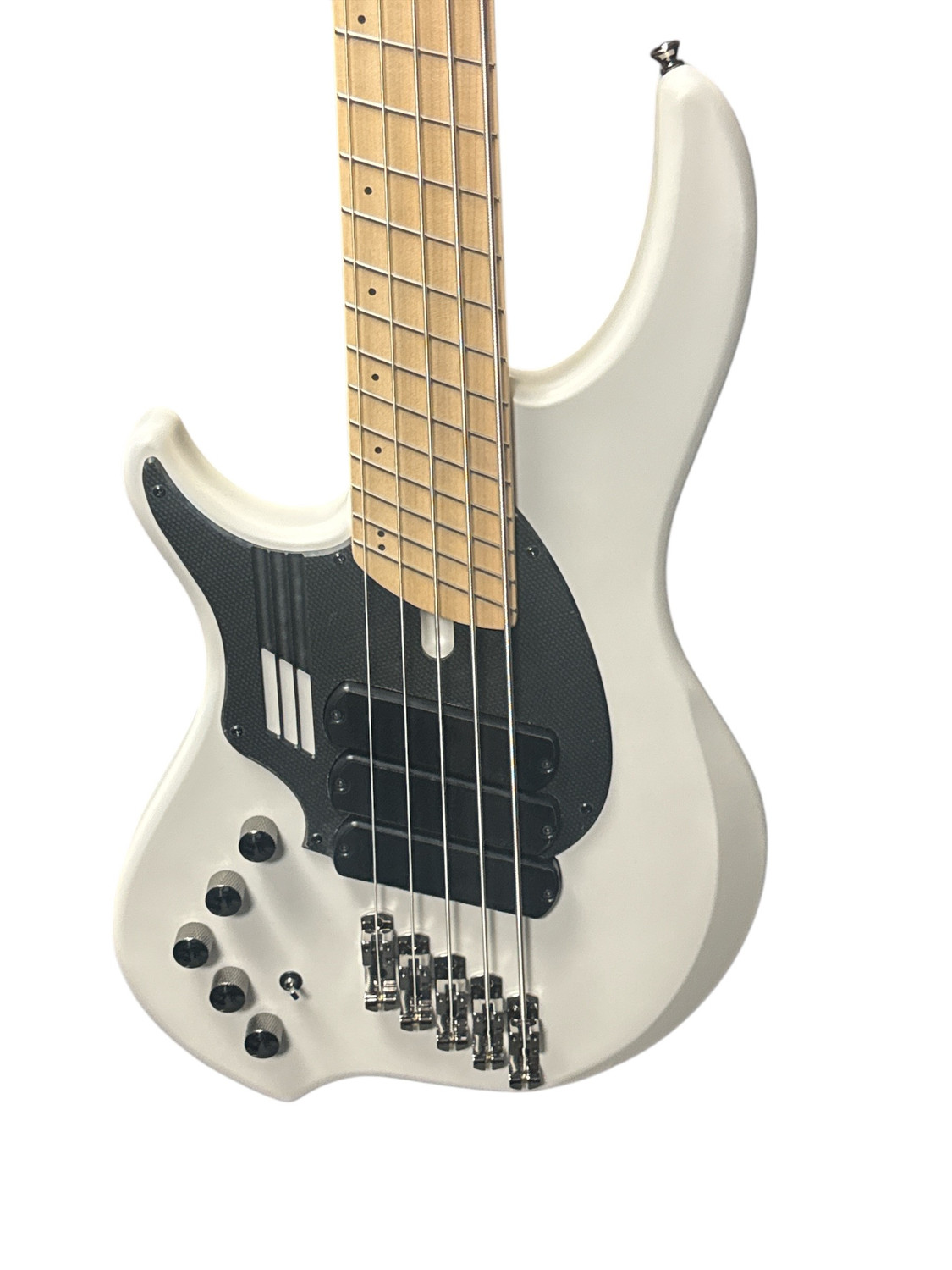 Dingwall NG-3 (5) *LEFTY*, Ducati Matte Pearl White / Maple *In Stock*