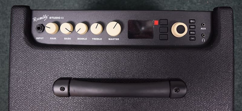 set【ほぼ新品】Fender Rumble Studio 40 Fender Rumble Studio 40 Bass Combo Amp with Programmable Effects