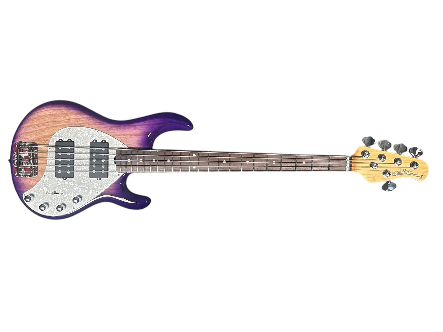 Ernie Ball Music Man StingRay 5 HH Special, Purple Sunset