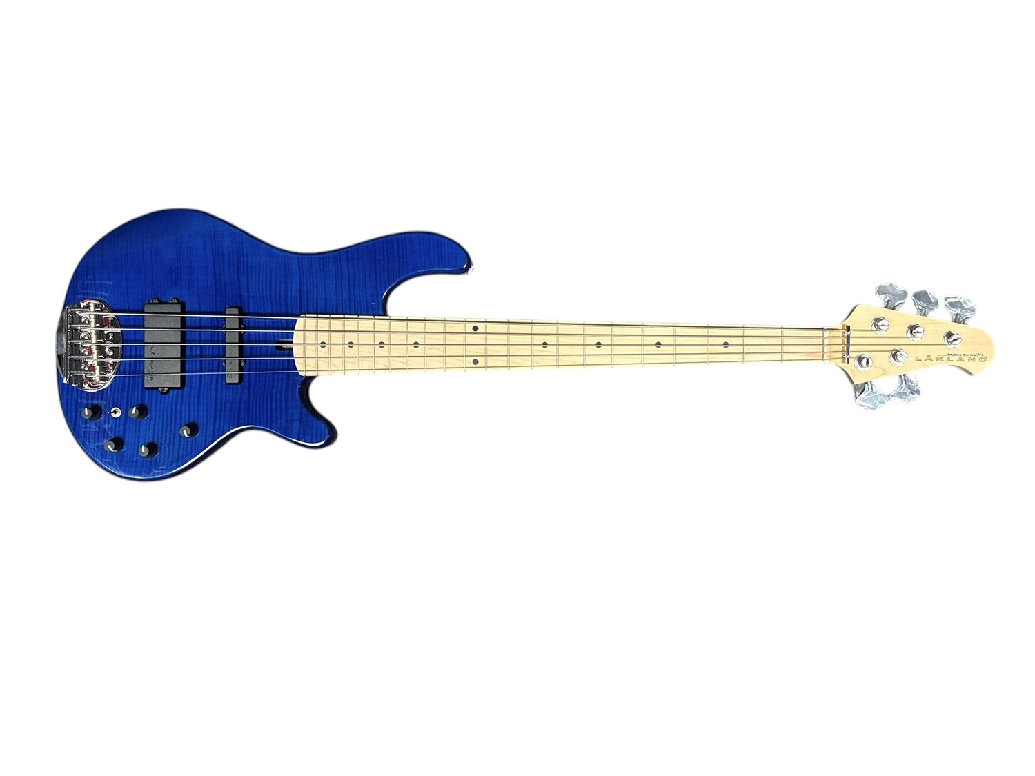 Lakland Skyline 55-02 Deluxe, Trans Blue w/ Maple *On Order, ETA
