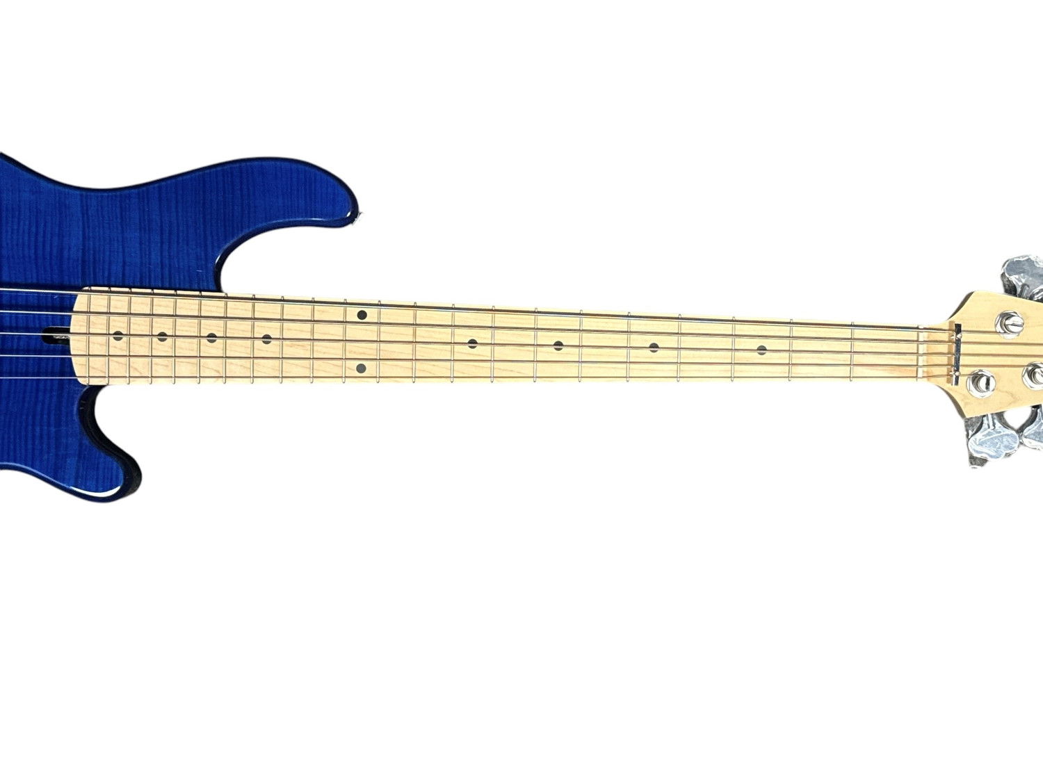 Lakland Skyline 55-02 Deluxe, Trans Blue w/ Maple *On Order, ETA