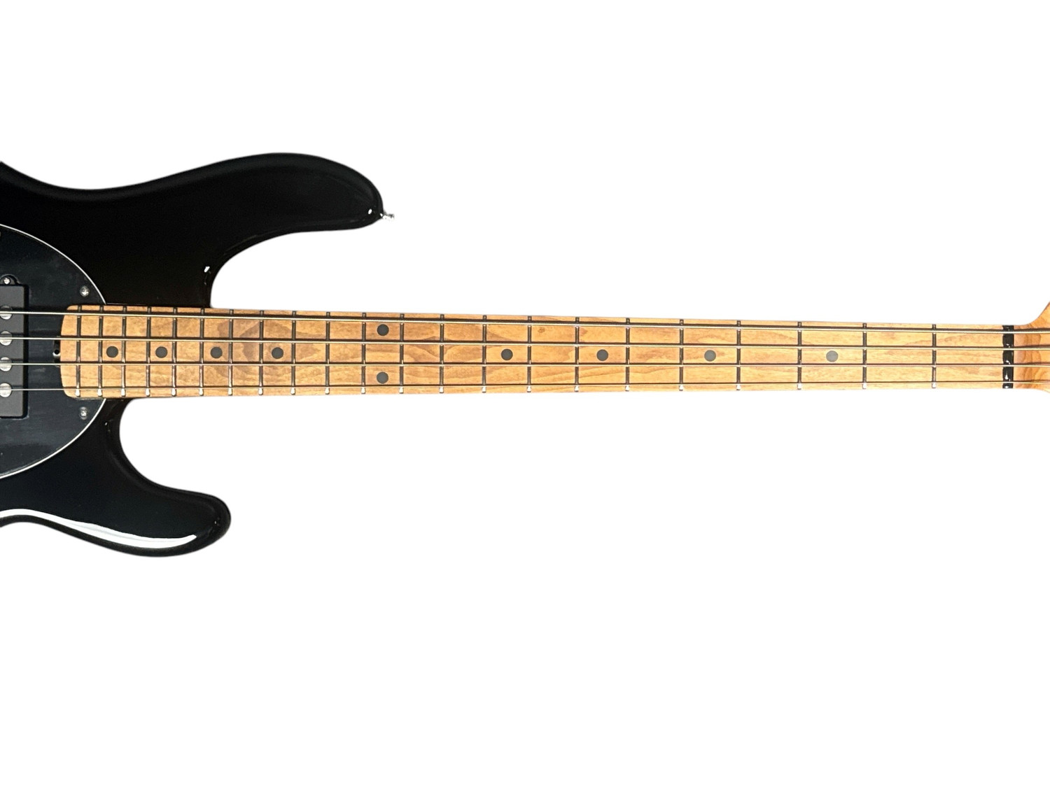 Ernie Ball Music Man Stingray 4 Special, Black/ Roasted Maple
