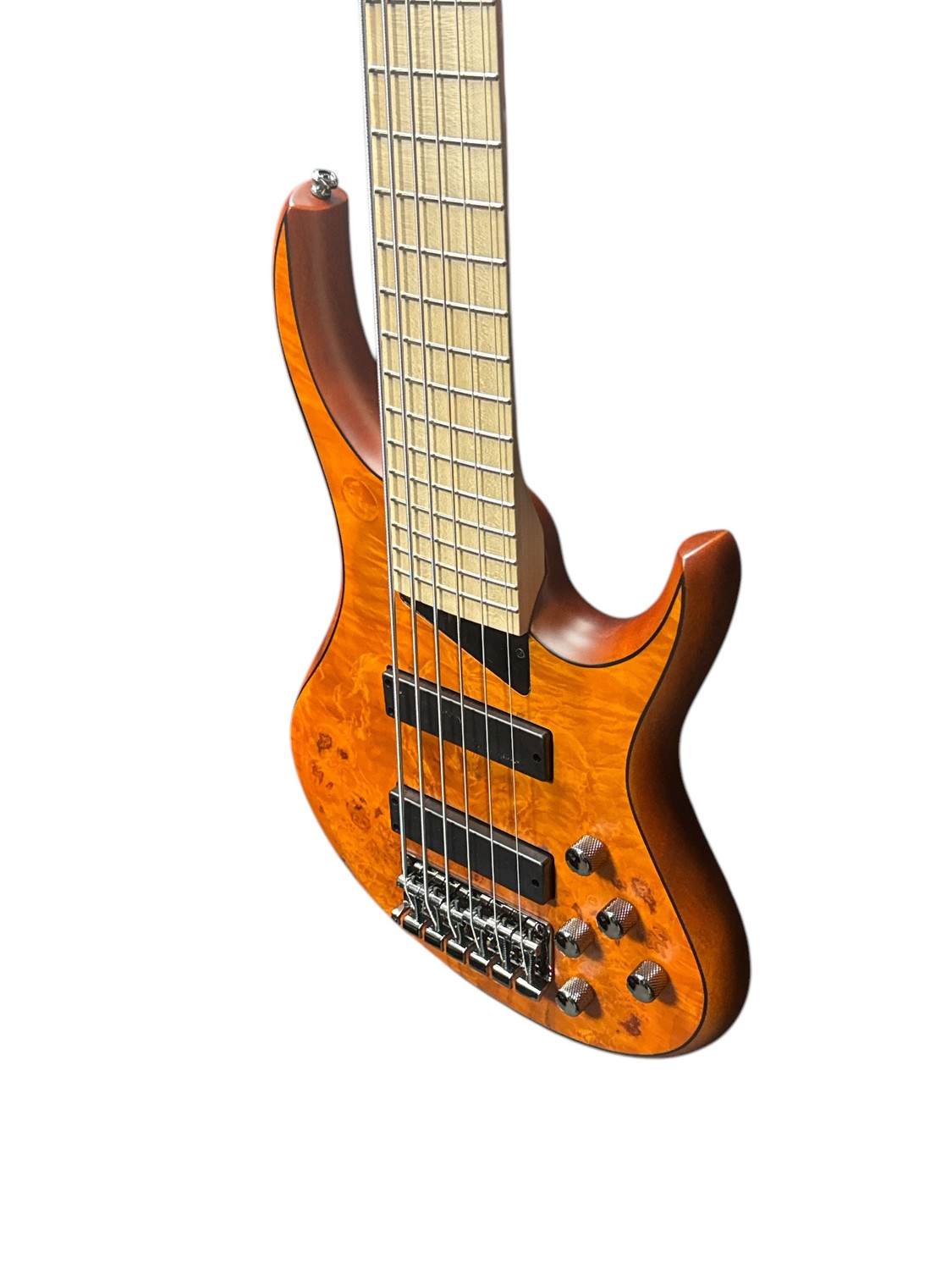 MTD Kingston Z-6 (6 String), (V2), Amber w/ Maple Fingerboard 10.2