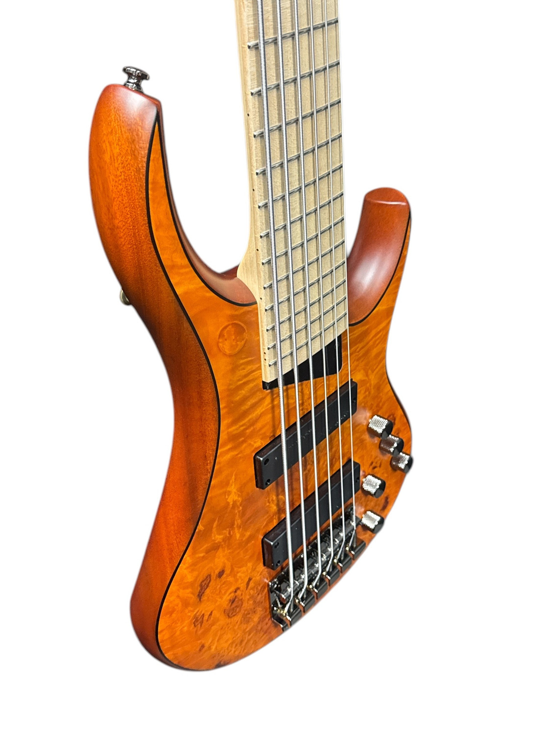 MTD Kingston Z-6 (6 String), (V2), Amber w/ Maple Fingerboard 10.2